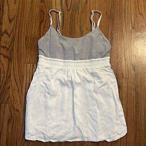White Lululemon tank top